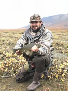 Fishing for grayling