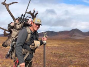 Packing out a caribou