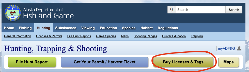 Buy License and Tags