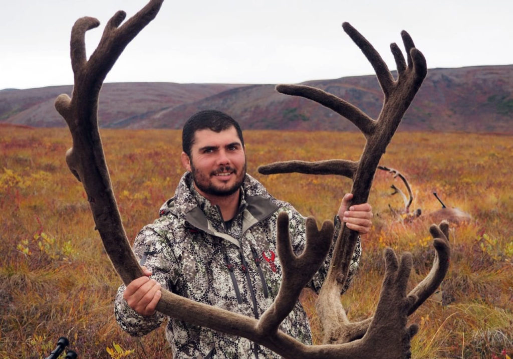 Brandon Espinosa with a nice velvet bull.